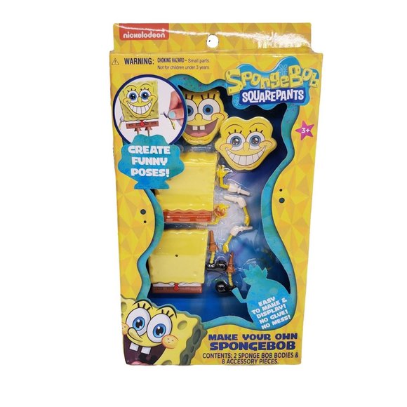 Nickelodeon Toys Spongebob Squarepants Make Your Own Spongebob